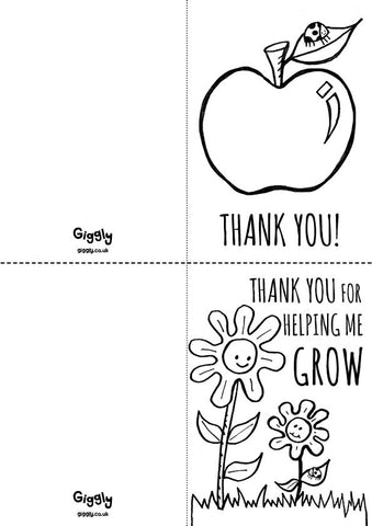 free printable teacher thank you cards