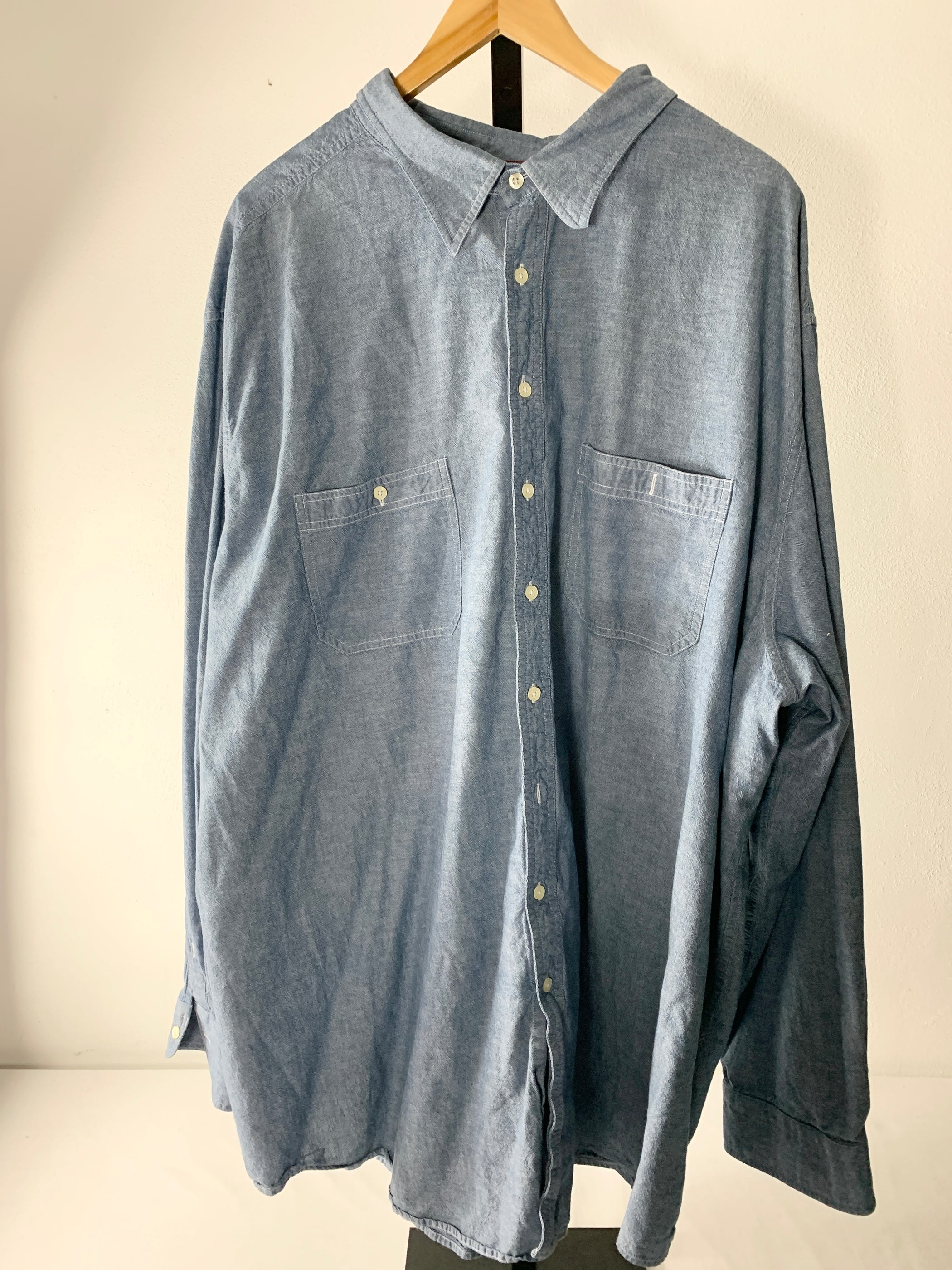 Broken-in-Shirt mens collared shirt size 4XLT — Family Tree Resale 1