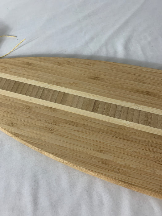 NWT Simply Bamboo Cutting Board Surfing