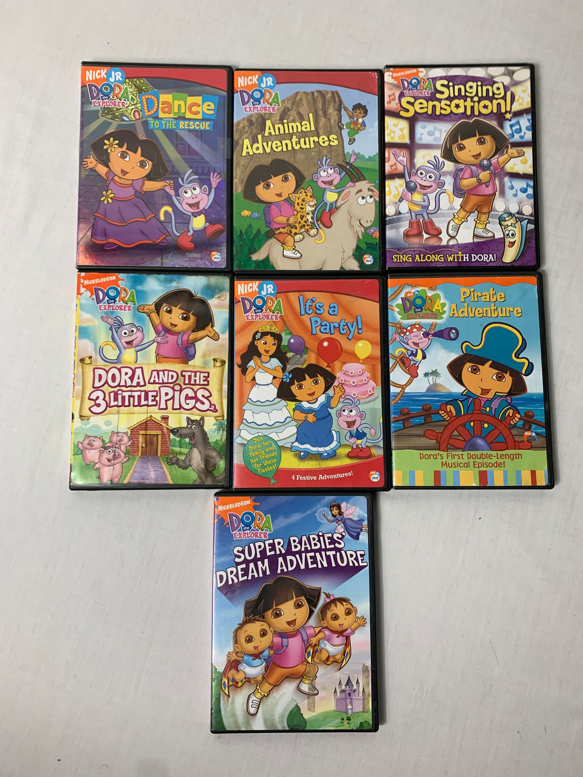 Bundle Dora the Explorer DVDs — Family Tree Resale 1