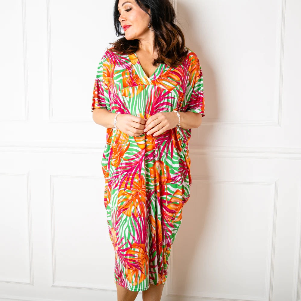 Paradise Kaftan Dress casual summer dress