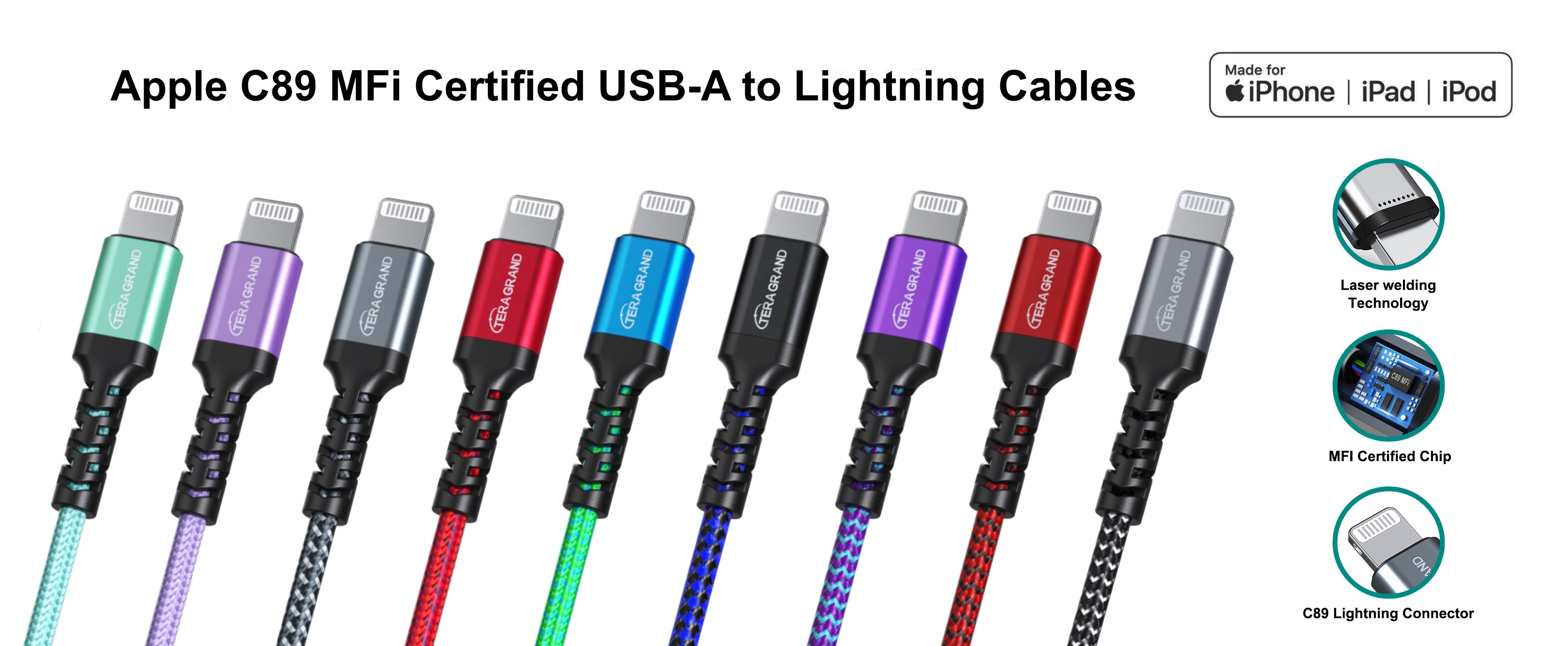 Grinder métal USB  Compatible Lightning et micro-USB - MajorSmoker
