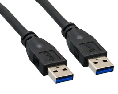USB 3.0 A Male to B Male cable, Black 6' — Tera Grand