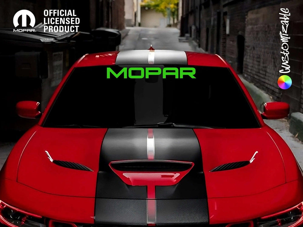 MOPAR Logo Windshield Banner Decal for Durango