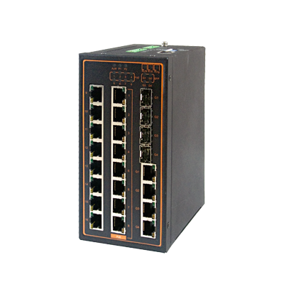 Industrial 8-Port Unmanaged Fast Ethernet Switch, EH2308