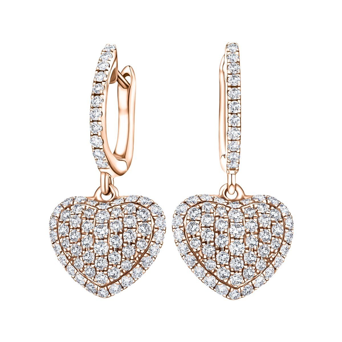 Petite Chatelaine® Stud Earrings in Sterling Silver with Pavé Diamonds,  6.5mm | David Yurman