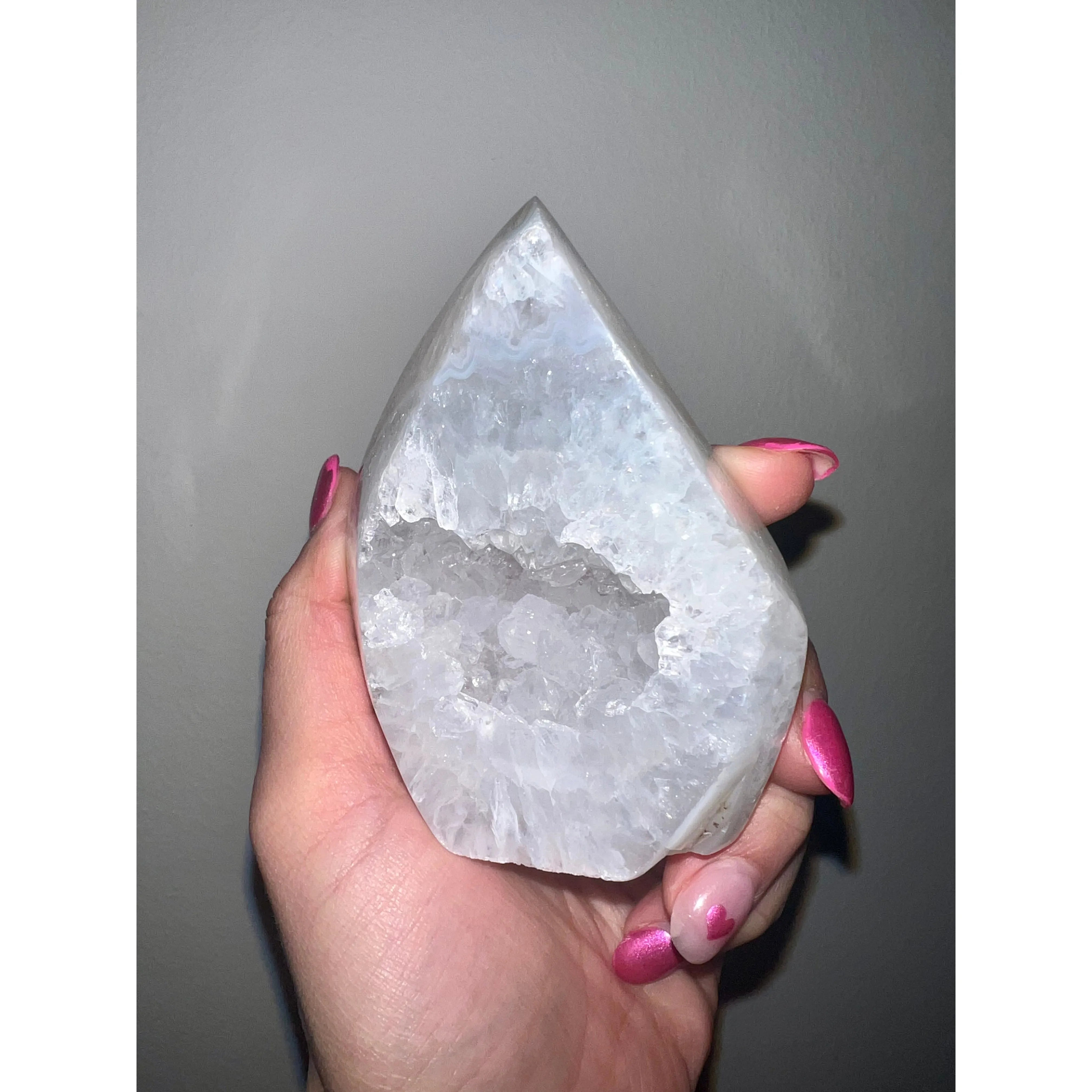 Druzy Agate Flames