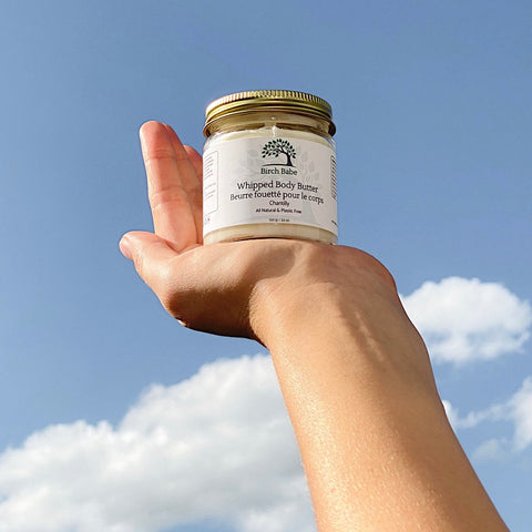 birch babe sustainable skincare whipped body butter