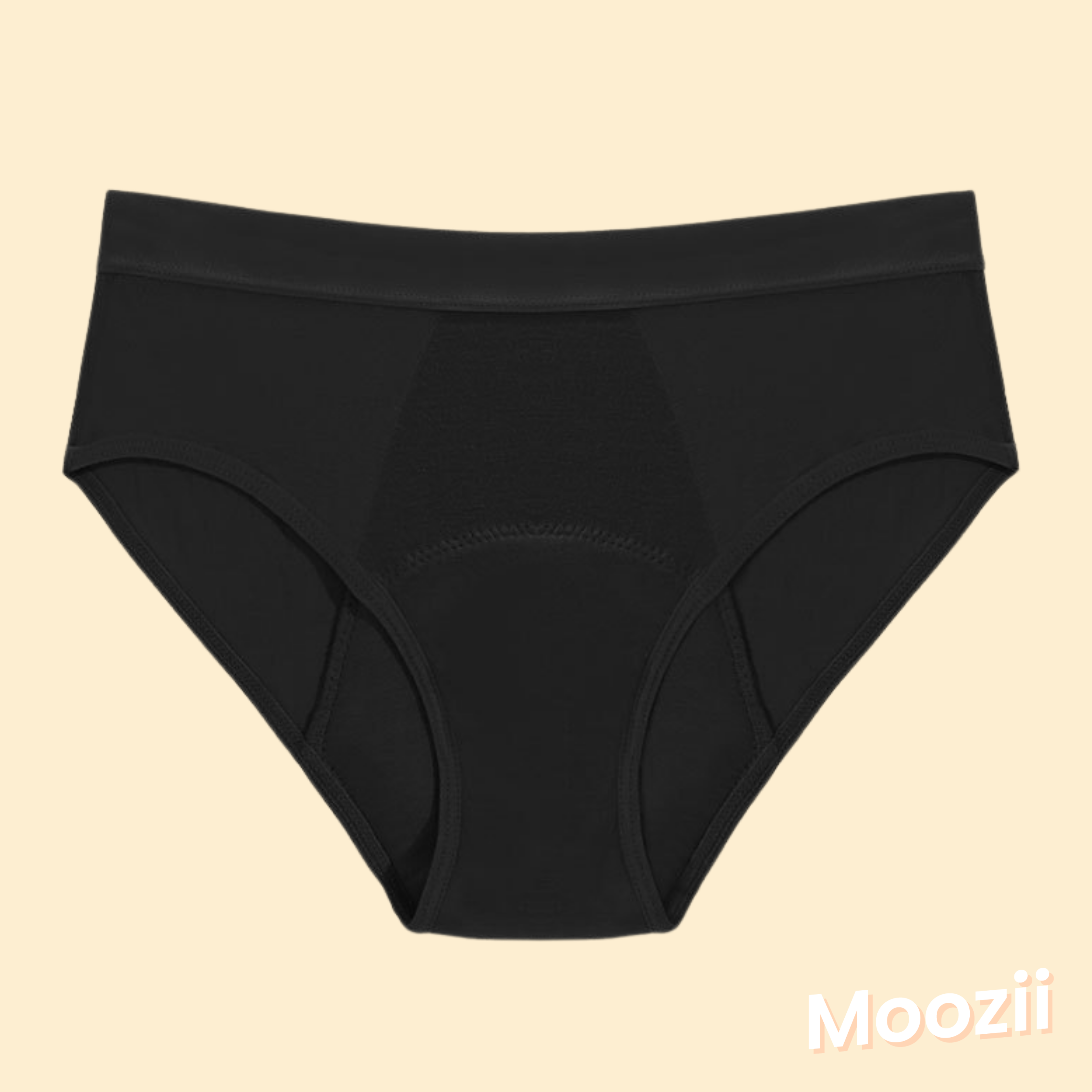 Mordlanka Period Underwear for Women Breathable Menstrual Period Panties,  Black, X-Small : : Health & Personal Care