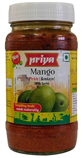 Priya Mango Avakaya (with garlic)