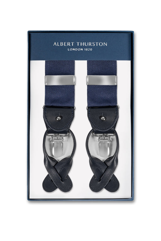 Albert Thurston Fresco Braces 38mm Royal Blue at