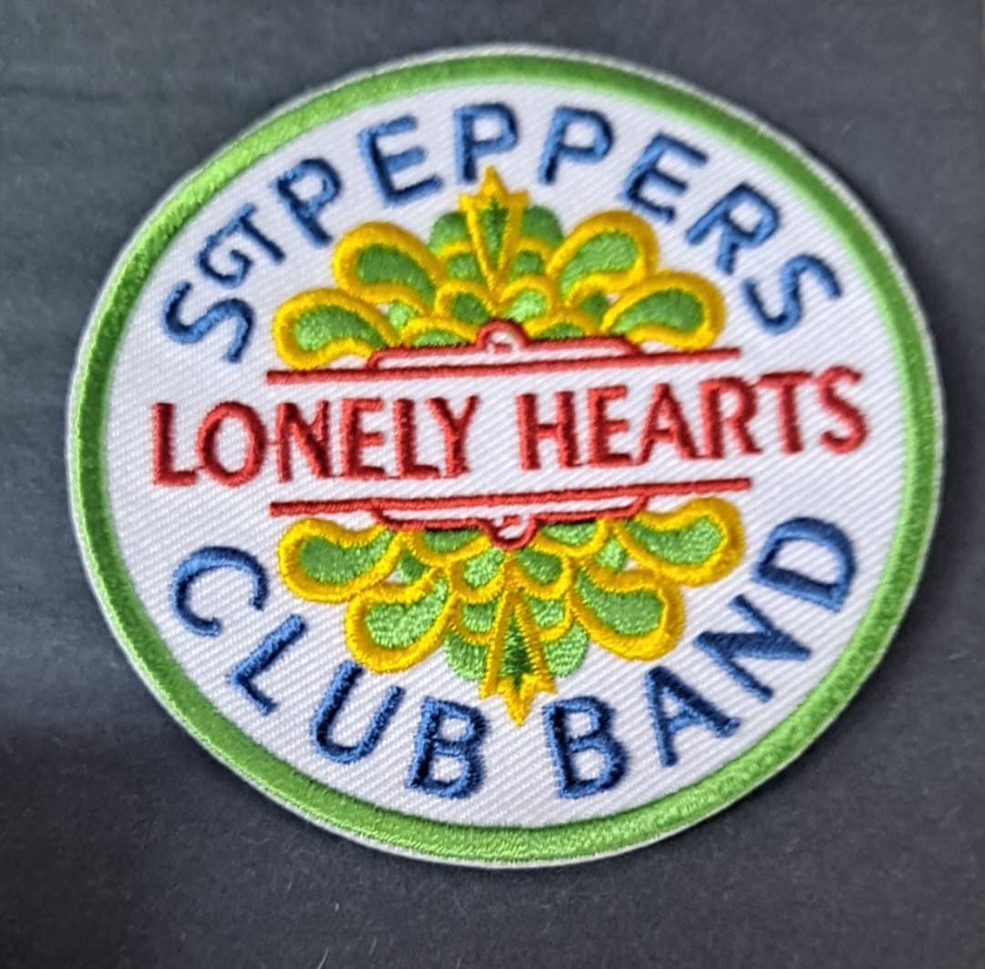 The Beatles Sgt Peppers Lonely Hearts Club Band Emblem Patch | HalfMoonMusic