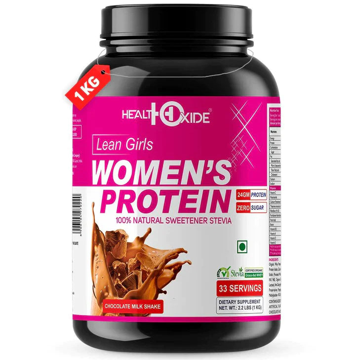 Women's Protein with 100% Natural Sweetener Stevia – 1 kg (Milk Chocol