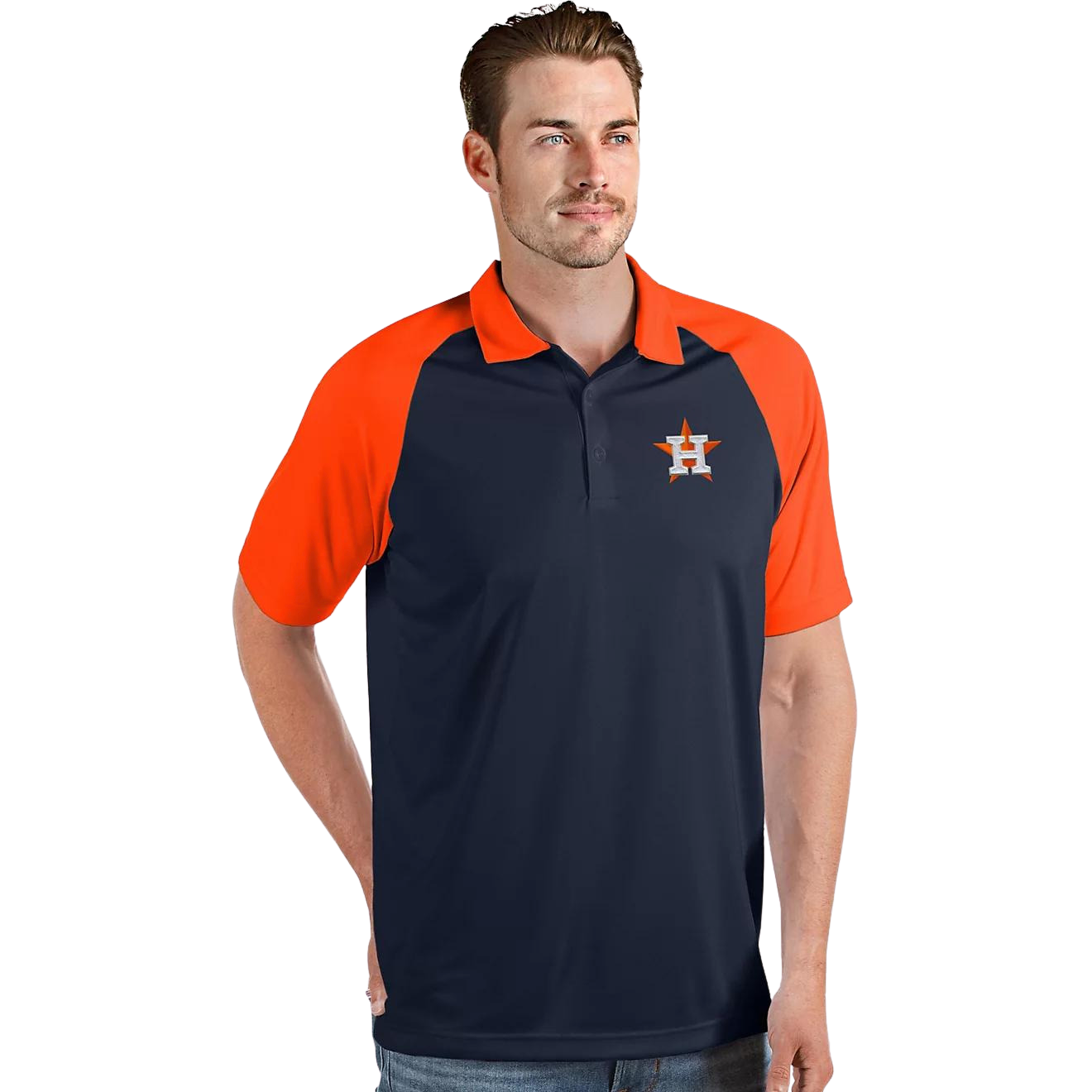 Columbia Men's Houston Astros Omni-Wick Drive Polo