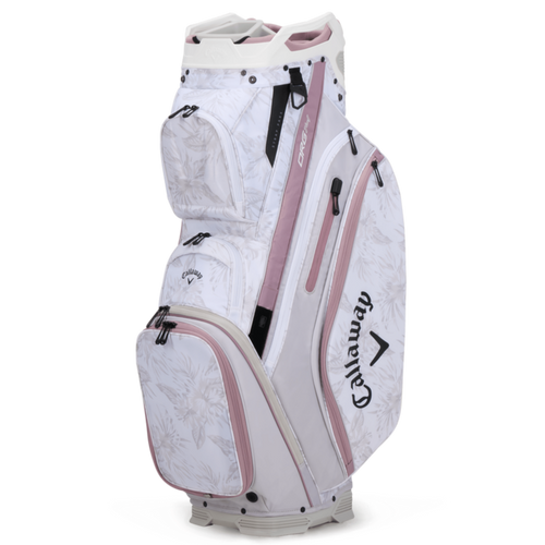 Callaway 2023 Org 14 Golf Cart Bag White Black Graphite