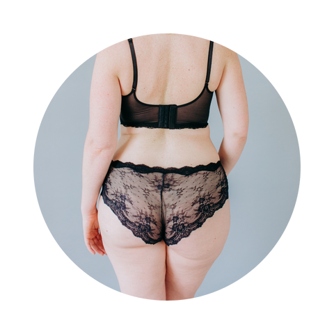 Modern Match lace cheeky underwear