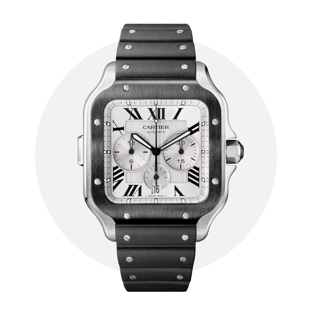 cartier tank rubber strap