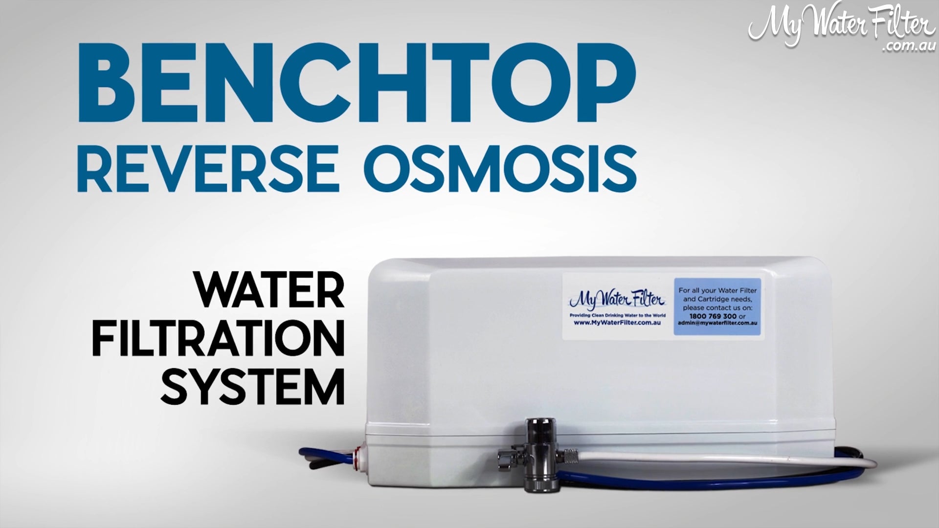 Benchtop Reverse Osmosis Water Filtration System