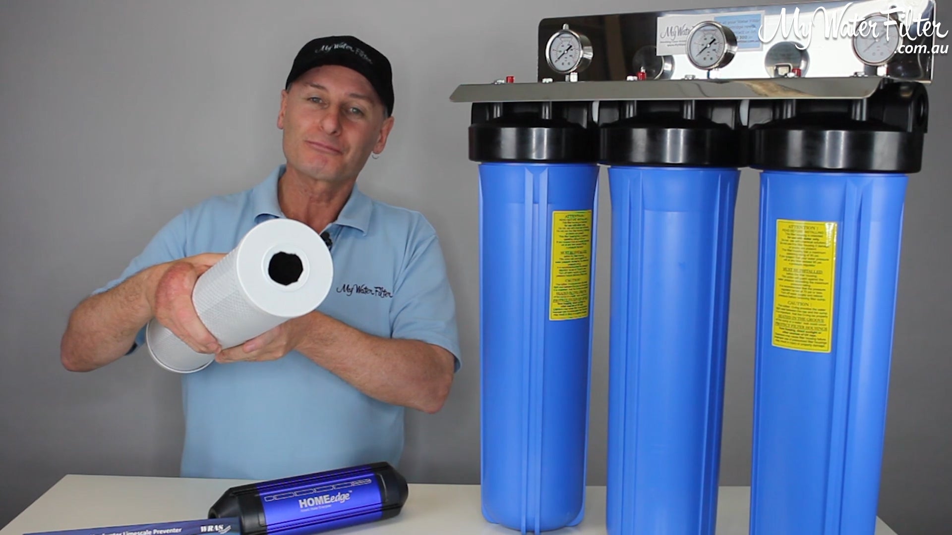 Whole house water filter Broken Cartridge Headcap