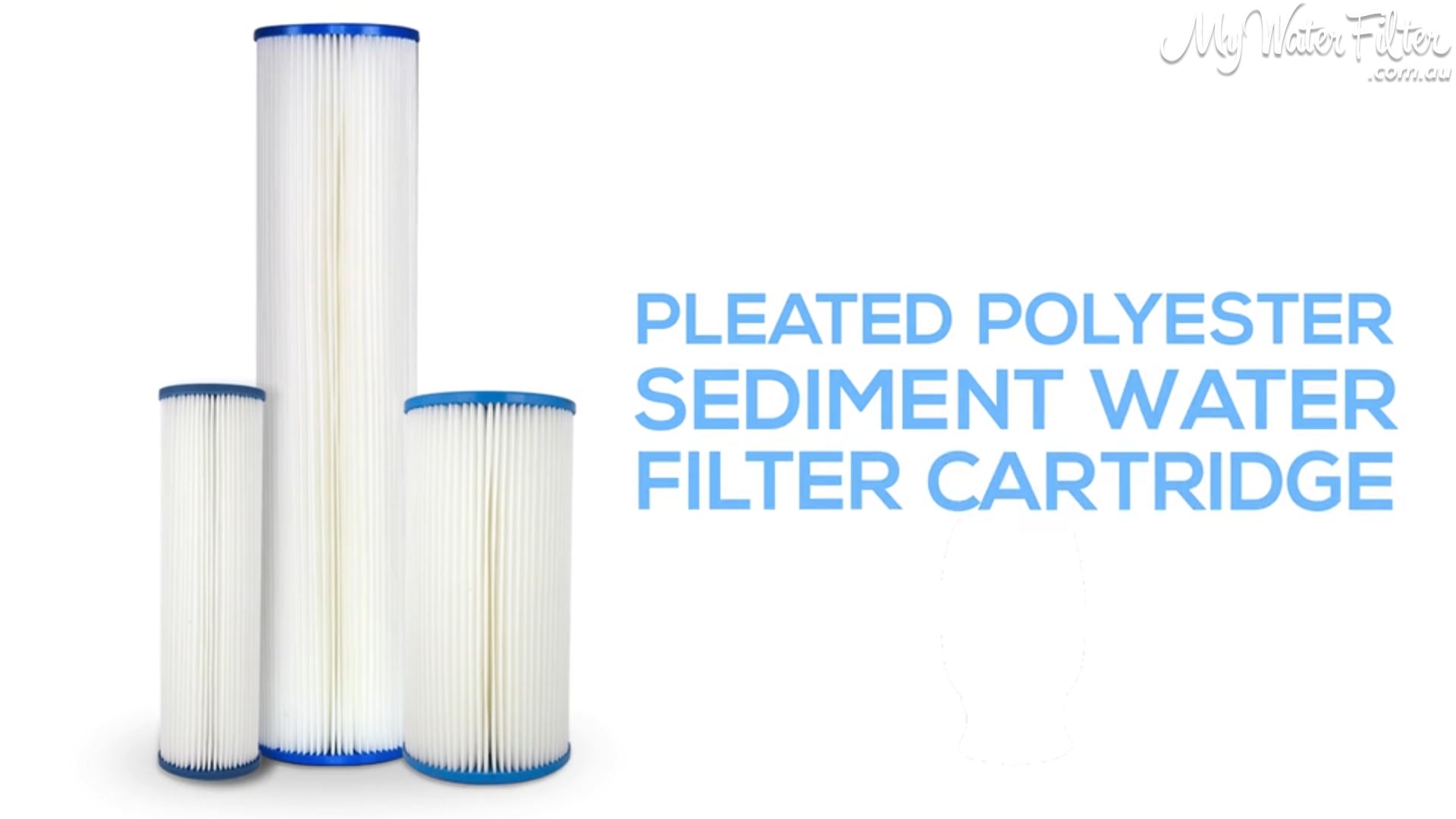 Pleated Polyester Sediment Water Filter Cartridge