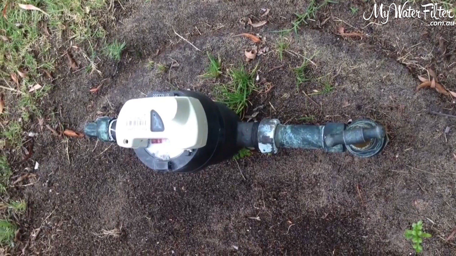 Water Meter with Gauge