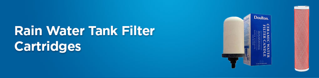 Rain Water Tank Filter Cartridges Collection Banner