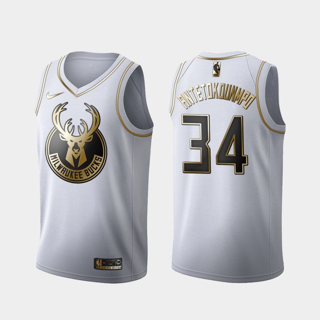 giannis white jersey