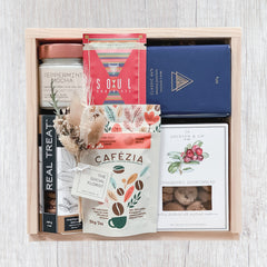 Gourmet food gift basket