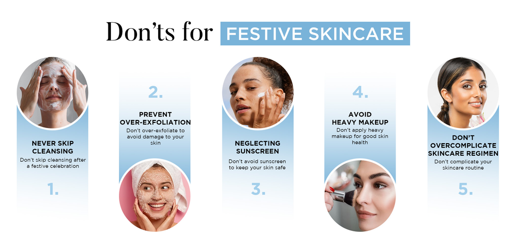Festive Skincare Do’s and Don’ts: Avoiding Common Mistakes