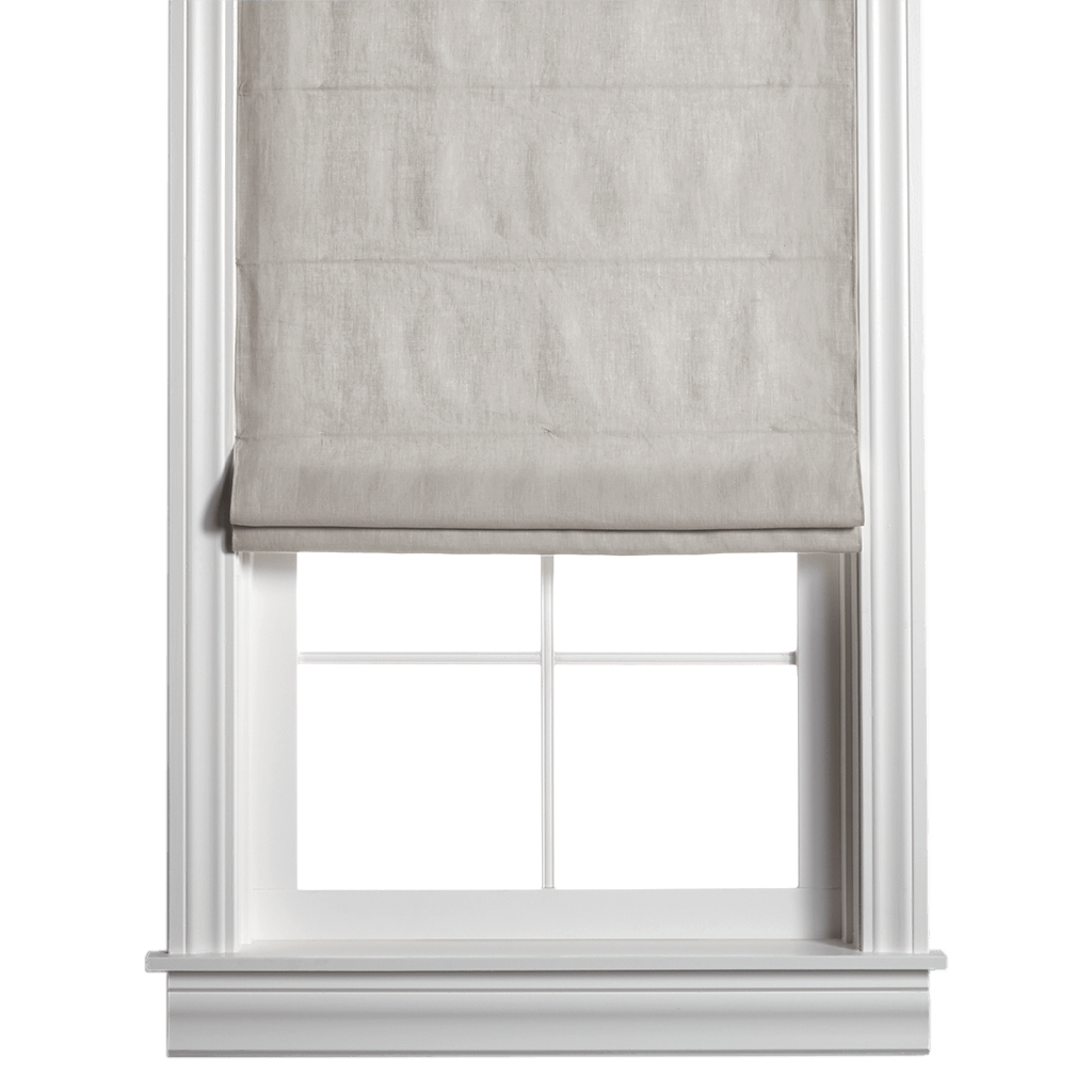 linen roman shade ideas