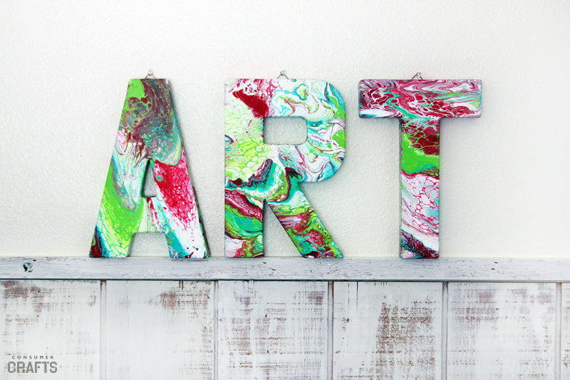 Consumer Crafts ART Canvas Letters