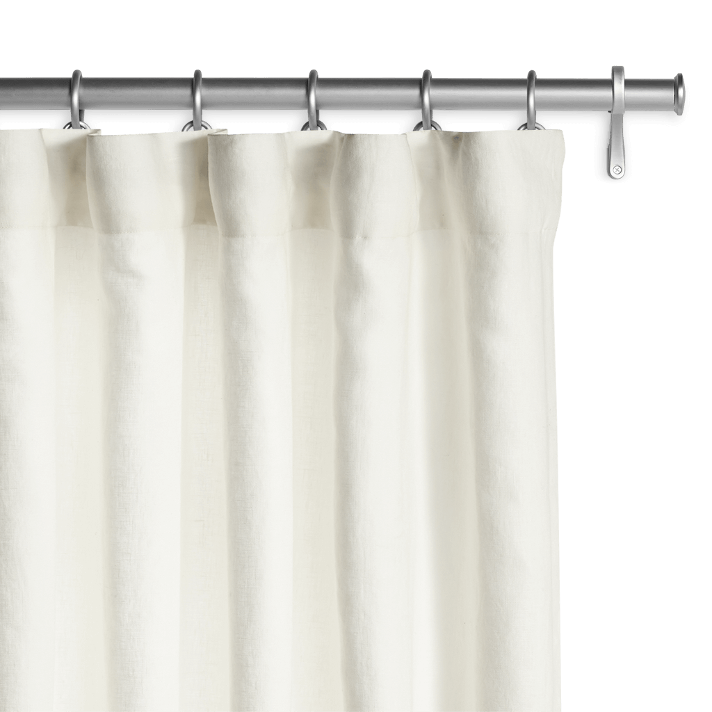 Belgian Drapery Off-White | Custom Curtains |