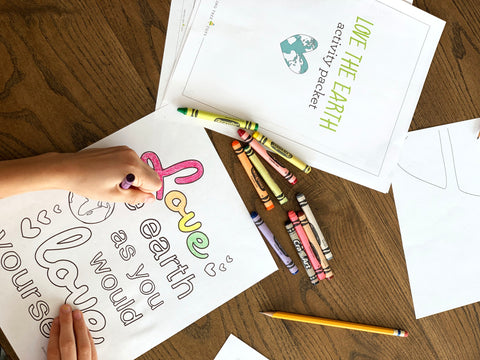 'Love the Earth' Activity Packet for Kids