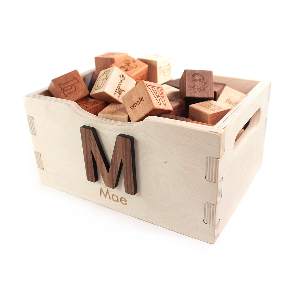 Personalized Name Blocks Hard Maple Wood Blocks Personalized Baby Blocks  Alphabet Blocks Wood Letter Blocks Nursery Decor New Baby Gift 