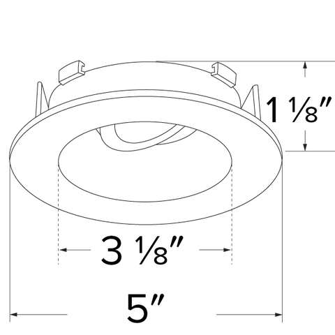 Elco - Flexa 4″ Round Baffle for Koto Module Specs