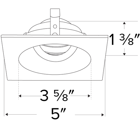 Elco - Pex 4″ Square Adjustable Gimbal Specs