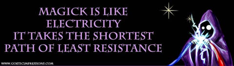 Magick is Like Electricity