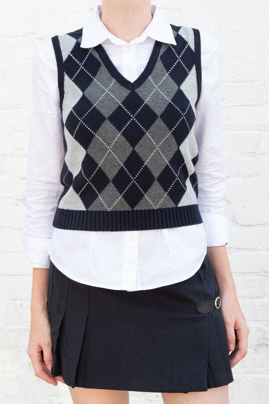 Danielle Cotton Sweater Vest