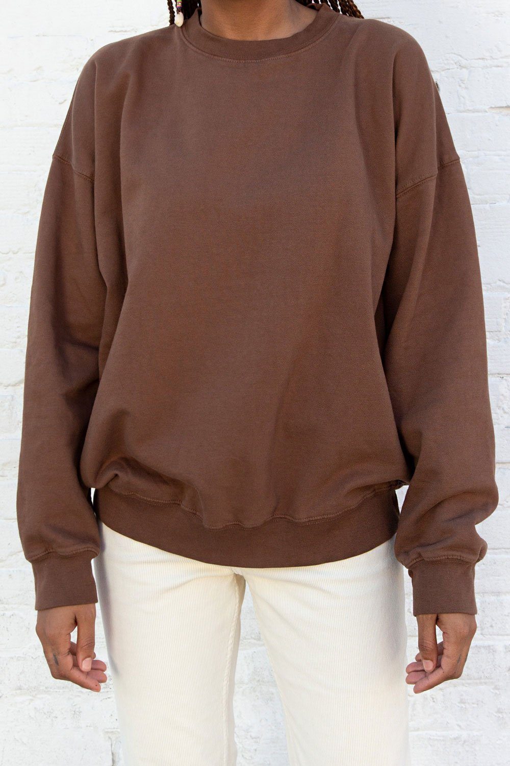 Thrasher Gonz Logo Brown Crewneck Sweatshirt