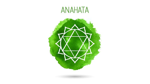 Anahata symbol representing the heart chakra.