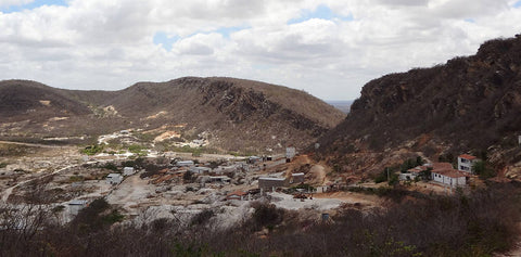 The Paraiba region of Brazil.