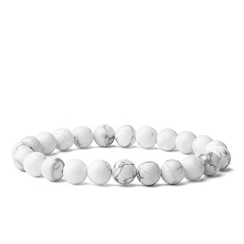 White Howlite Bracelet