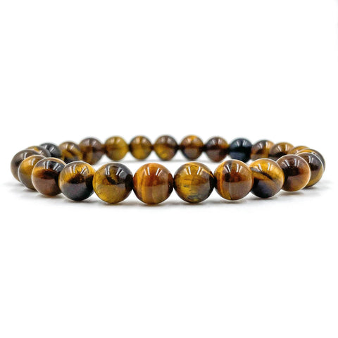 Tiger's Eye is another popular crystal for men. This is a picture of a Tiger's Eye bracelet.