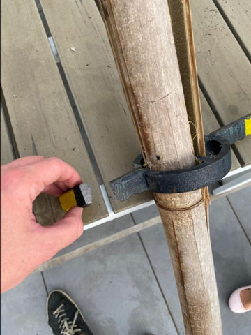 Bamboo splitter tool broken