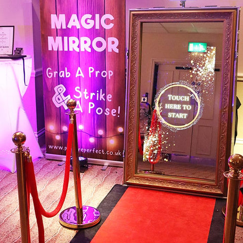 Hire a Magic Mirror photo booth in Swindon, Wiltshire, Bath & Bristol. Birthday, Wedding, Christmas and Birthday celebrations