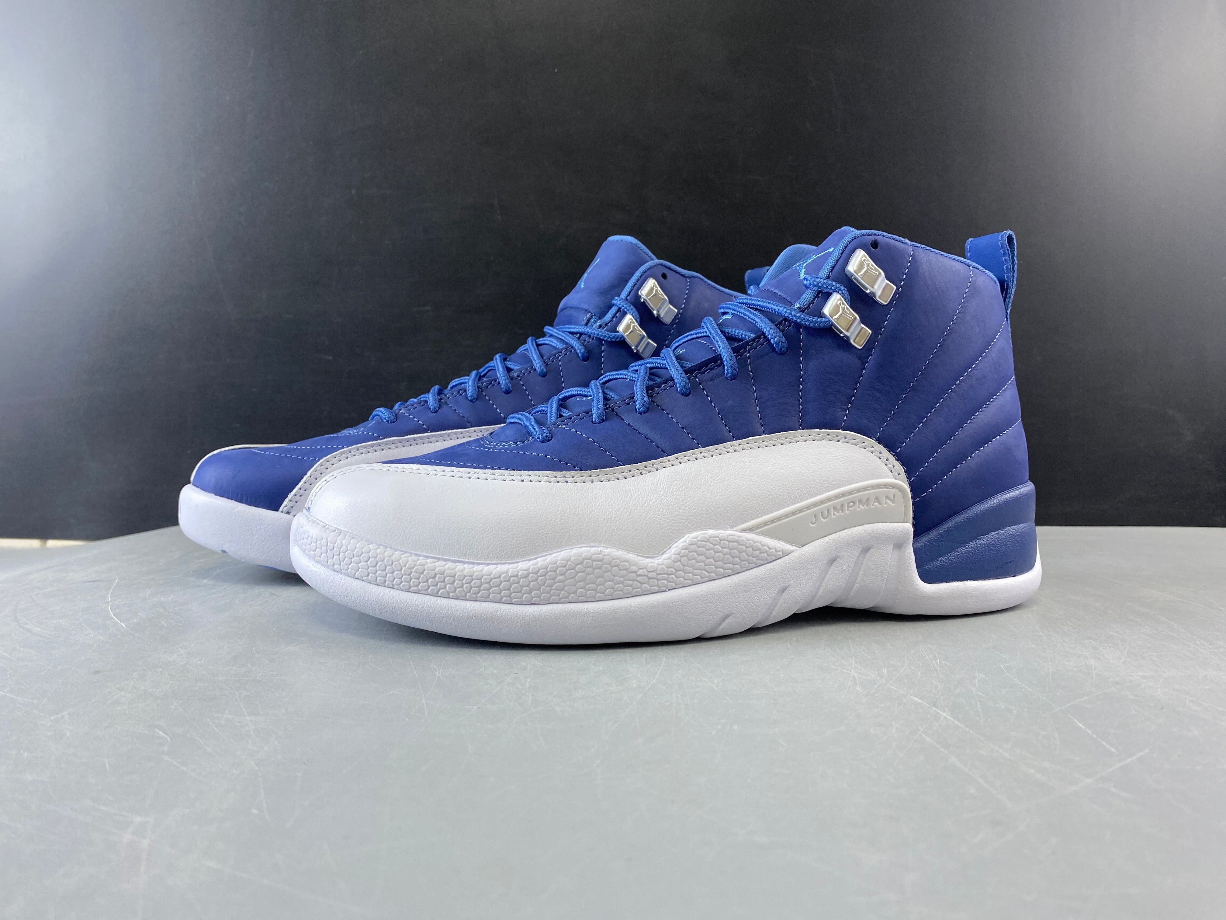 stone blue jordan 12