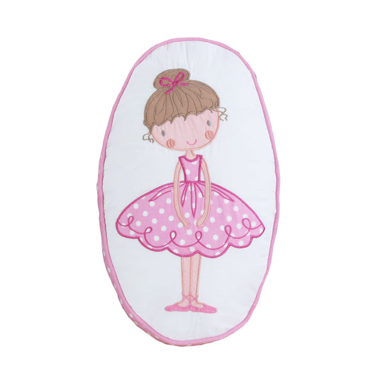 Pink ballerina girl embroidery set – HoneyBean