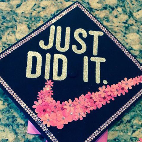 I did it graduation cap decoration