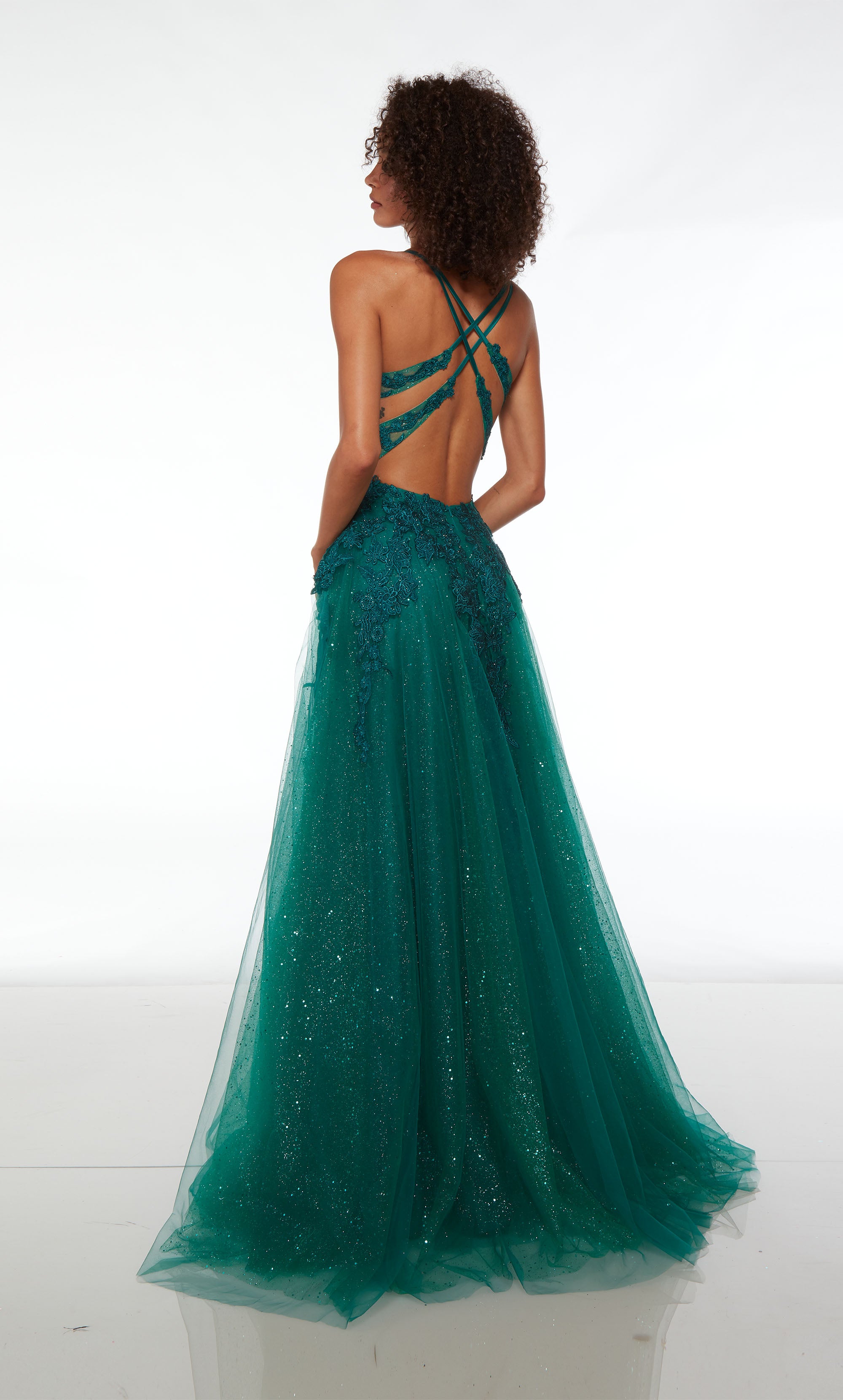 Formal Dress: 61601. Long, Strapless, A-line, Lace-up Back | Alyce Paris