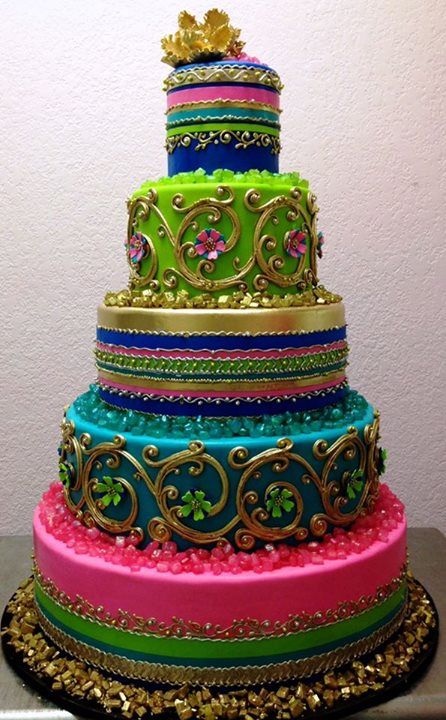 16 Beautiful Sweet 16 Cakes - Alyce Paris